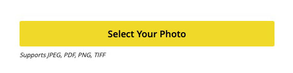 Step 1 - upload your photo